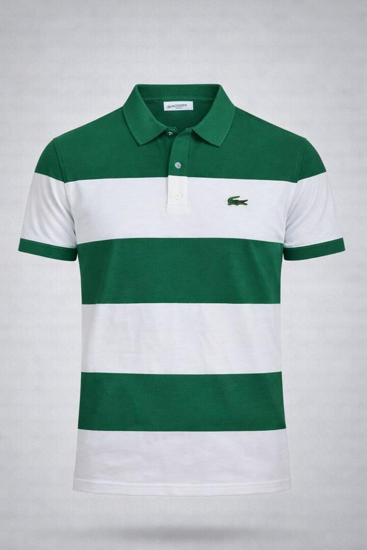 Polo rayé homme confortable