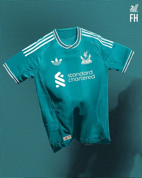Maillot de  Liverpool Vert