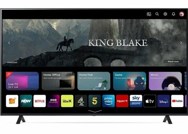 LG 55UR73006LA - 55" UHD SMART 4K TV - Black