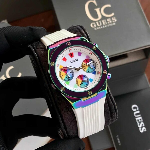 Montre Colorée Guess Femme