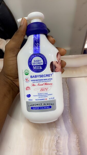 Baby secret chamomile almond super calming lotion