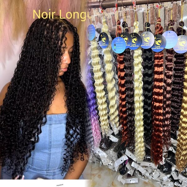 CROCHET BOUCLÉE DEEP WAVE