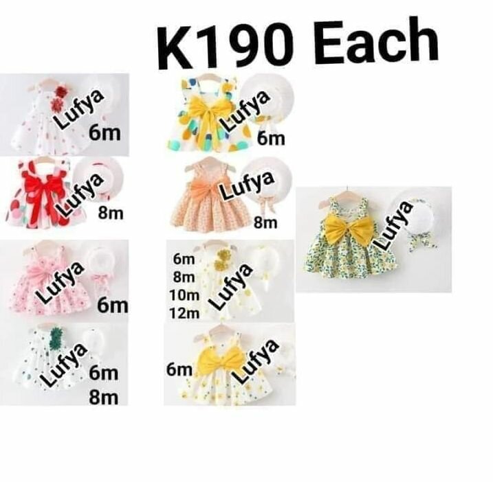 BABY GIRL SUMMER DRESSES