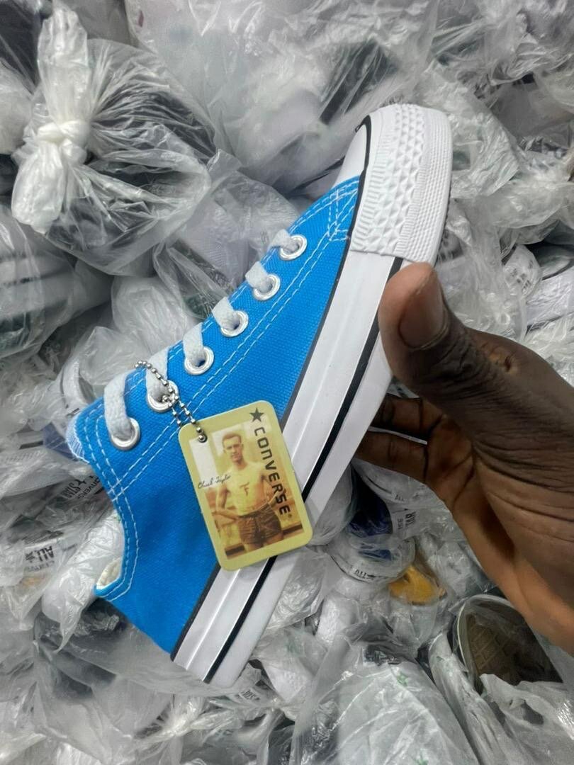 Sneakers colorés en toile