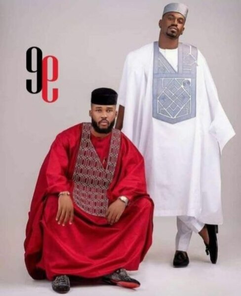 Boubou Homme Élégant Afrique