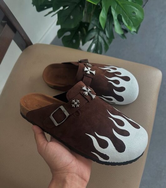 Chaussures Clogs en Cuir pour Homme