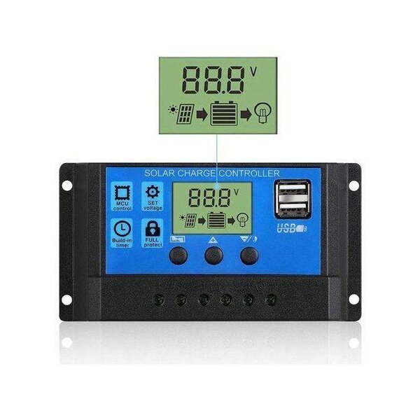 Contrôleur de Charge Solaire USB
