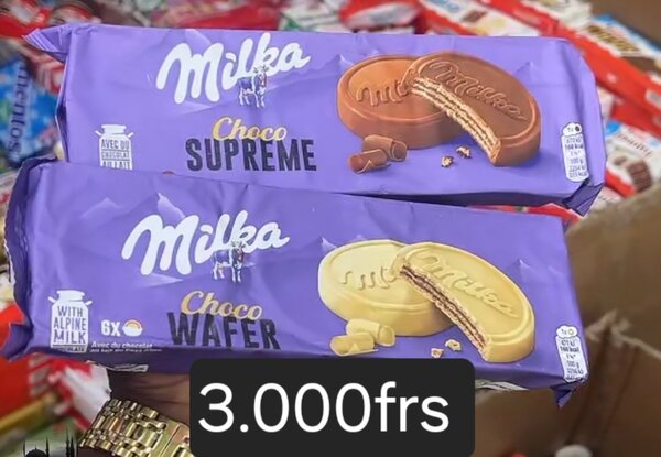 Milka Choco Supreme et Wafer