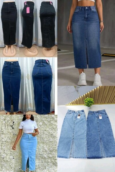 Jupes Longues en Jean Élégantes