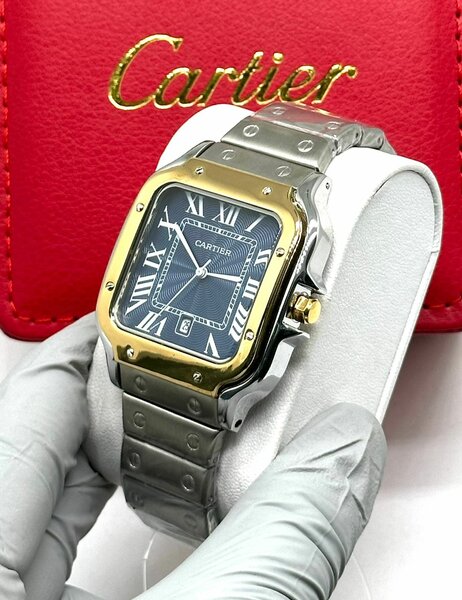Montre Cartier Santos Dorée