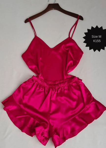 T-shirt and shorts red