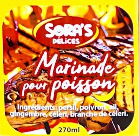 Marinade pour Poisson 270ml
