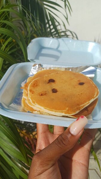 Pancakes aux pépites