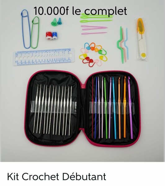 Kit Crochet Débutant Complet