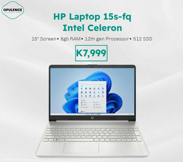 HP Laptop 15s-fq Intel Celeron