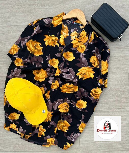 Chemise fleurie homme élégante