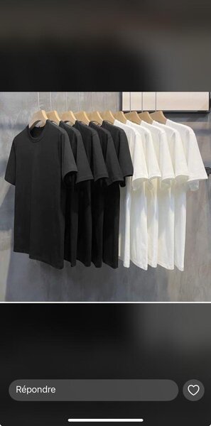 T-shirts unisex en coton