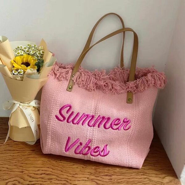 Sac en toile "Summer Vibes"