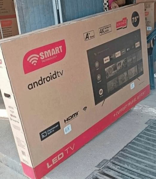 Smart TV LED 75" 4K Android