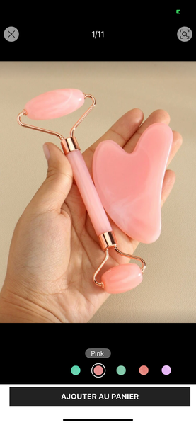 Rouleau et Gua Sha Visage