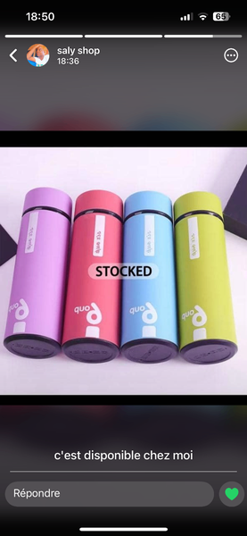 Bouteille Thermos Isotherme