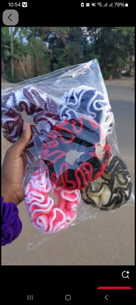 Lot de chouchous colorés