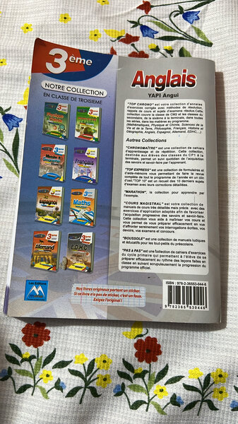 Manuel Scolaire Anglais 3ème