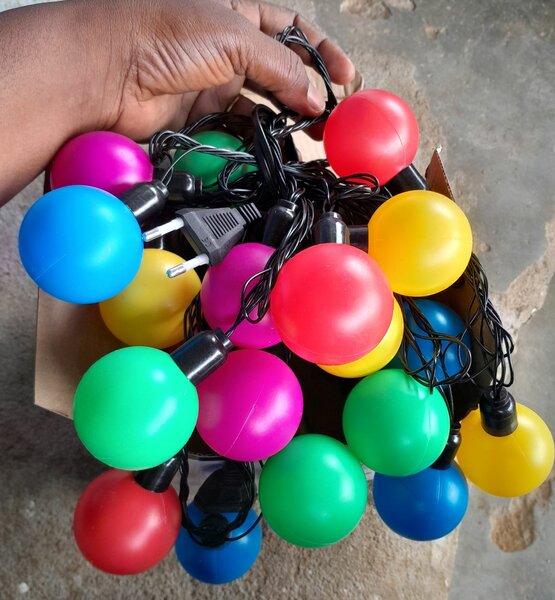 Guirlande multicolore 5m