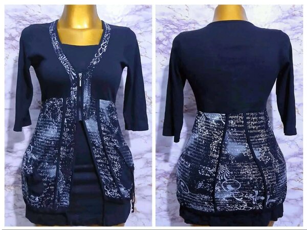 Haut  élégant à motifs