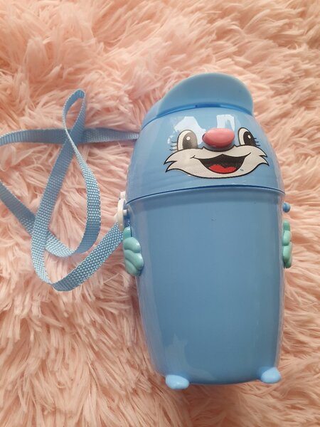 Gourde Enfant Lapin Bleu