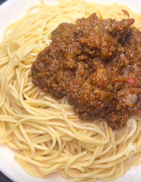 Spaghetti à la bolognaise gourmande
