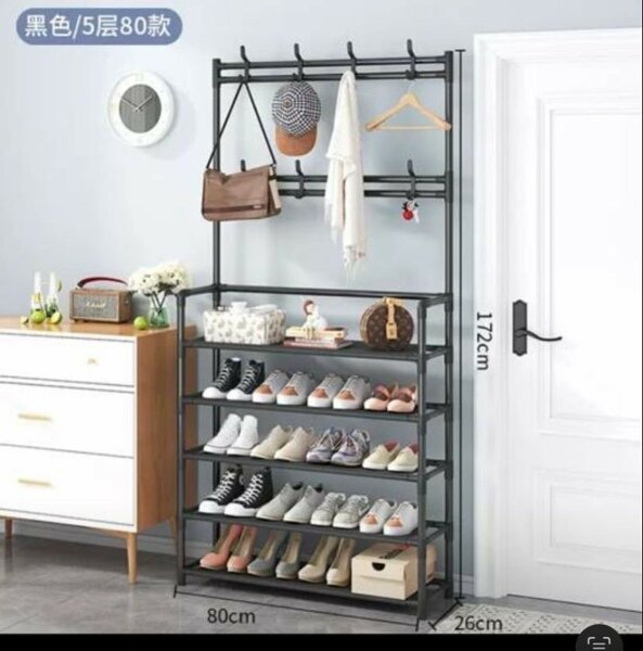 Shoe rack and hanger