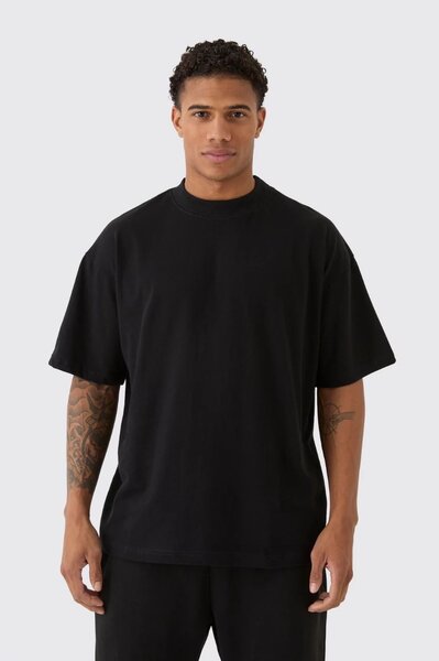 T-shirt homme basique noir