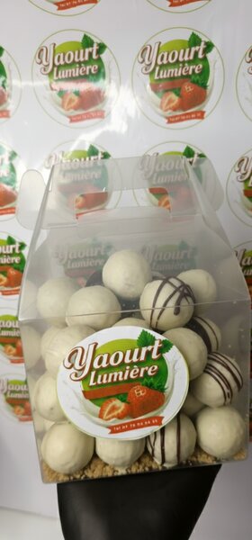 Boules de neige chocolat blanc