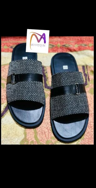 Sandales décontractées tissées homme