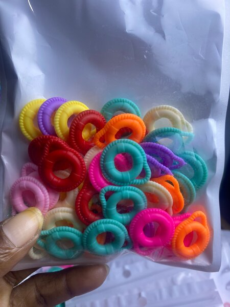 Perles en silicone pour fillet