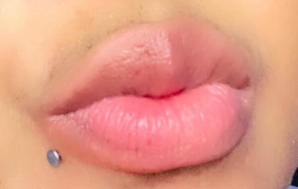 Pink lips balm and scrub