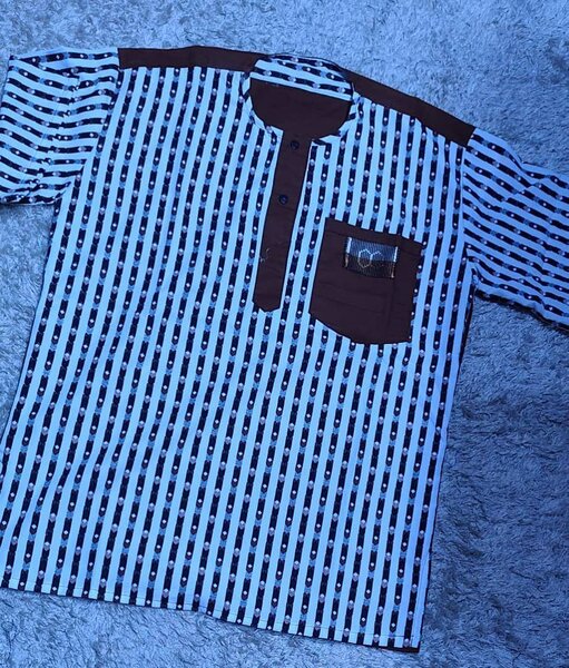 Chemise ethnique en coton