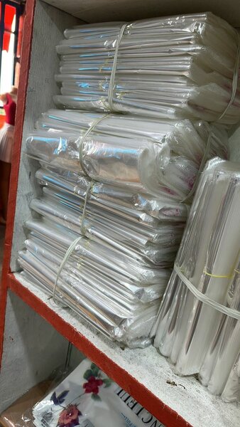 Sacs d'emballage transparents