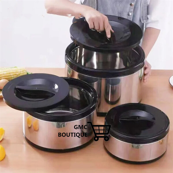 Lot de 3 Soupière thermos / Thermos à Repas