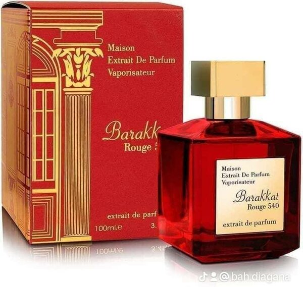 Parfum Extrait Barakkat Rouge 540