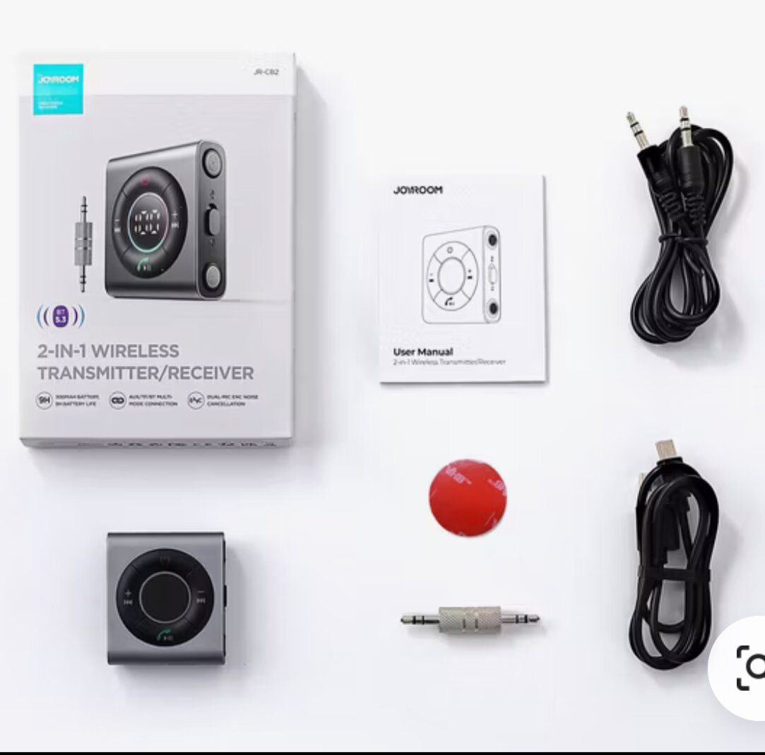 Transmetteur Récepteur Bluetooth 2-en-1