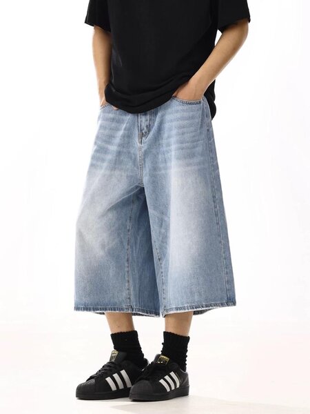 Bermuda en jean décontractée