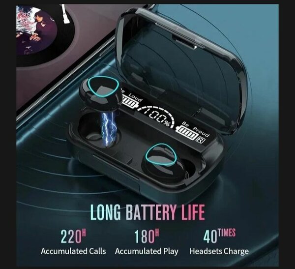 M10 TWS true wireless Headset/ Airpods/ Earbuds