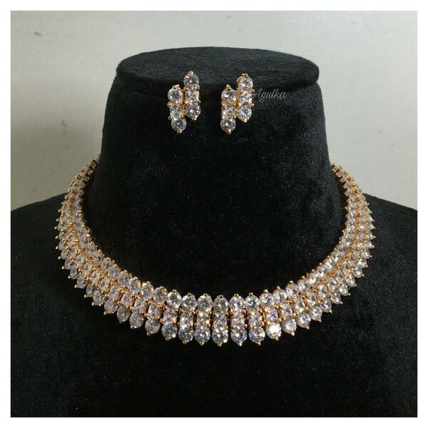 Parure bijou élégante