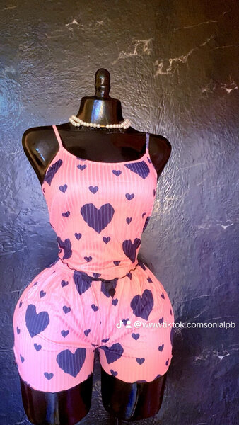 Pyjama court femme été