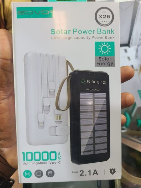 Chargeur Solaire Portable 10000mAh
