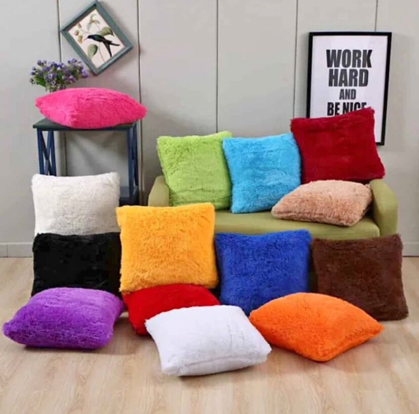 Coussins décoratifs moelleux