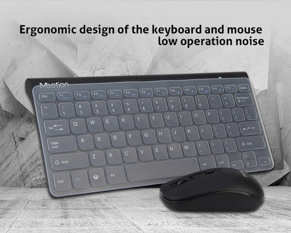 Meetion M4000 mini wireless keyboard and mouse combo