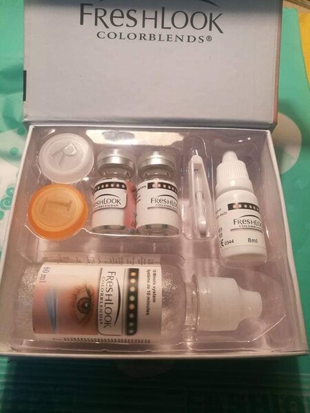 Kit lentilles (le contenu), Couleur (marron, gris, bleu, vert, jaune)